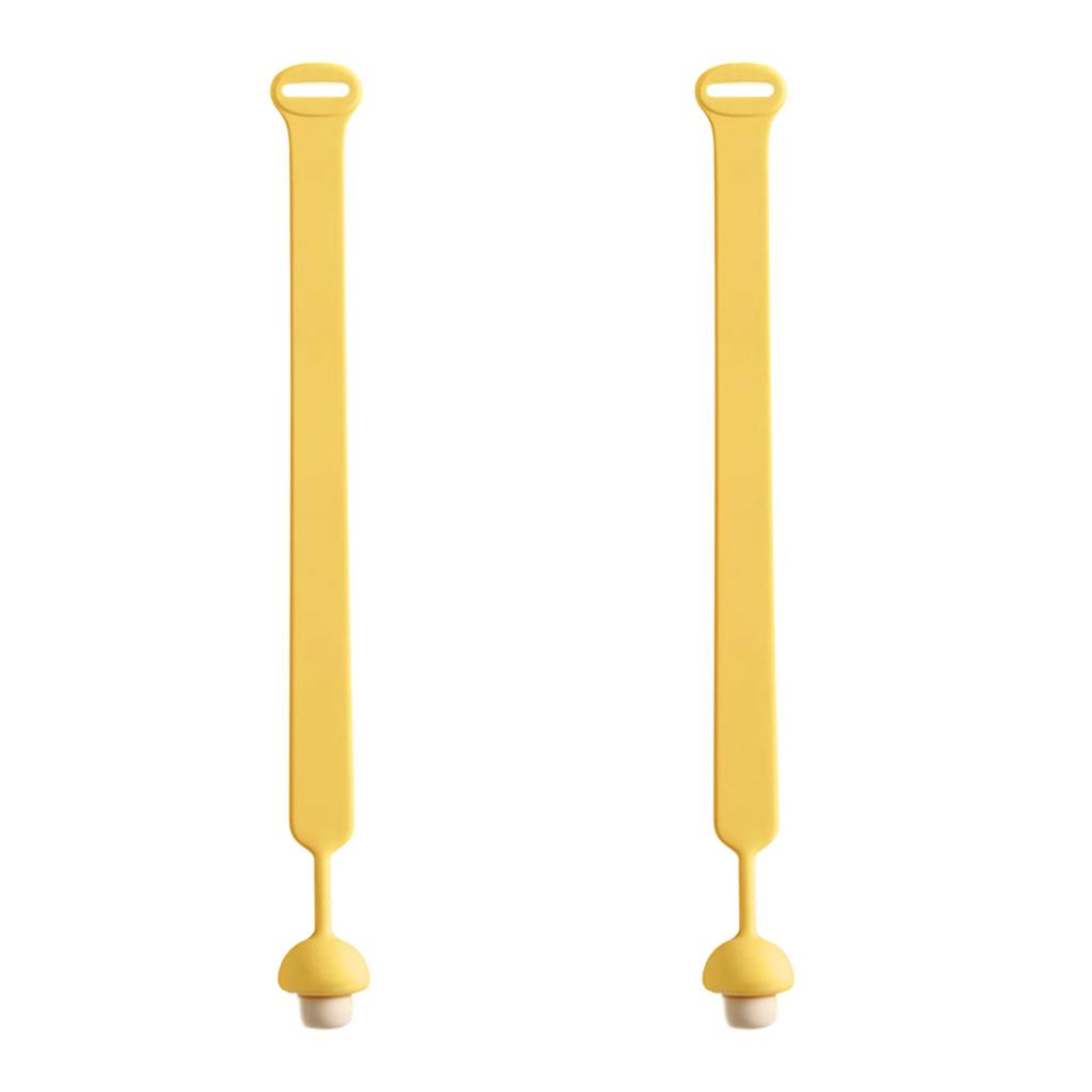 2Piece Adjustable Toilet Lid Lifter Ergonomic Sanitary Handle For Effortless Cleaning