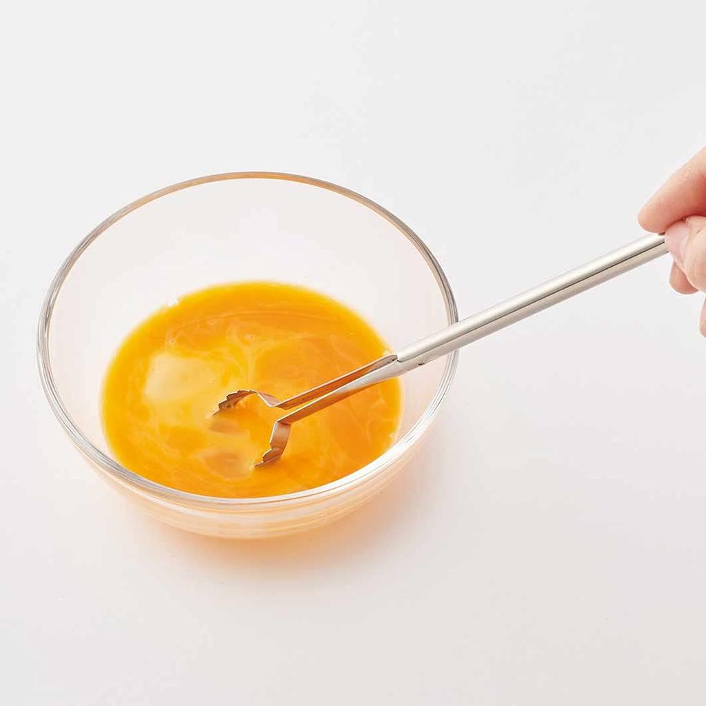 Yoshikawa EA Toco Iitoko Toku Egg Beater, 18cm Long, Made In Japan, Stainless Steel, AS0054