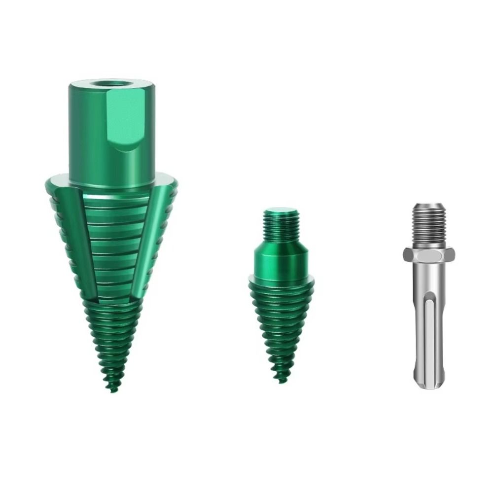 Round Shank Firewood Splitter Drill Bit Square Shank Woodworking Drill Bit Woodworking
