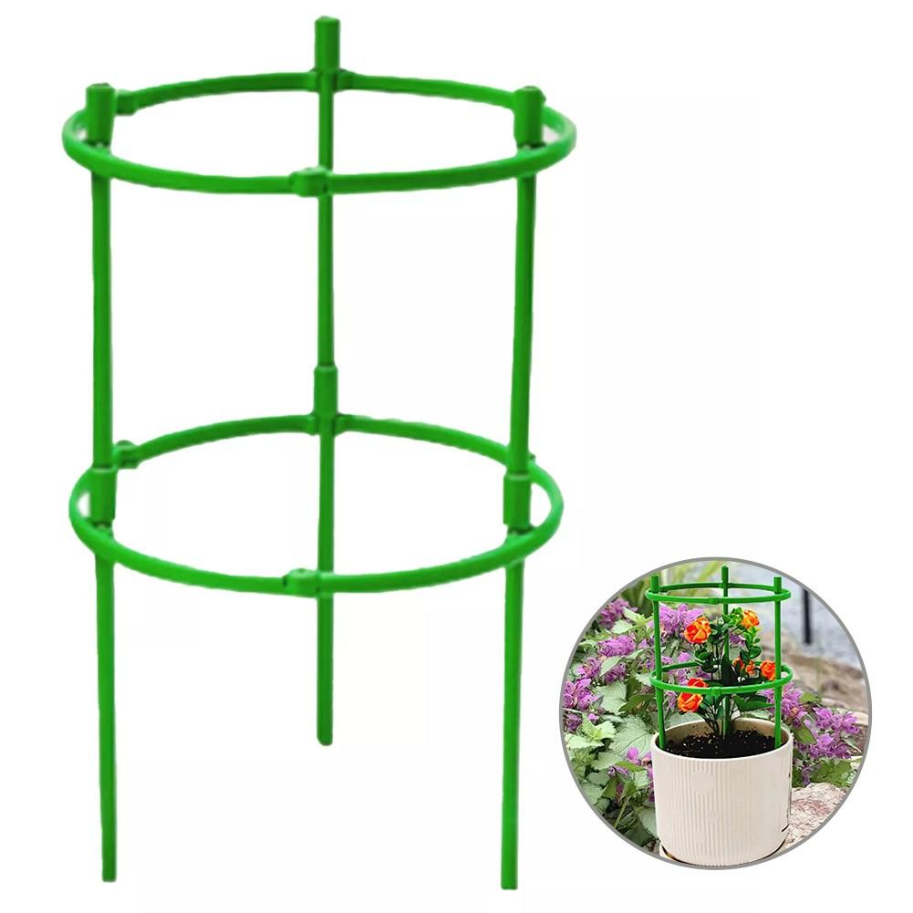 Anello Regolabile Supporto Piante da Giardino Gabbia per Pomodori Graticcio per Pomodori Gabbie