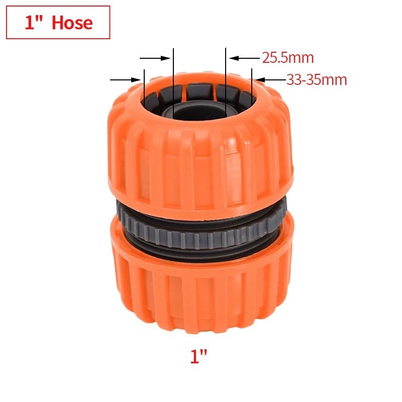 Garden Watering Hose Quick Connector  Coupling 1/2'' 3/4" Hose Fitting Adapter Water Pipe Joint Extender Set For Hose Pipe Tube