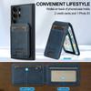 LC.IMEEKE L3 For Samsung Galaxy S26 Ultra Magnetic Case Detachable Card Holder Leather TPU Mobile Cover