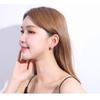 Boucles d'oreilles Clous Argent Sterling 925 Motif Nœud Pour Femmes Filles Bijoux Accessoire Mariage Rencontre Fiançailles Vente Chaude