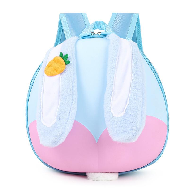 Rabbit Ears Animal Backpack Cartoon Print Schoolbag Kids Lightweight Gifts