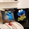 C-Cookie-M-Monster Various Sizes Square Pillowcase For Car Home Bedchamber Decor