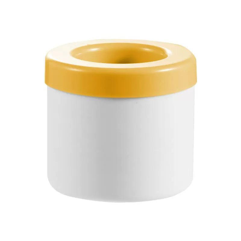 Mini Stampo per Cubetti di Ghiaccio in Silicone Secchiello per Ghiaccio Rotondo Scatola per Conservazione Ghiaccio Domestico Fai da Te Congelatore per Frigorifero Produttore di Ghiaccio Strumenti Creativi per Bar
