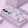 Beautiful Hydrangeas Phone Case For VIVO V50 V40 V30 V29 V29E V27 V27E V25 V25E V23 V23E V21 V20 Y20 Y12 Y21 Y22 Y50 Pro 4G 5G