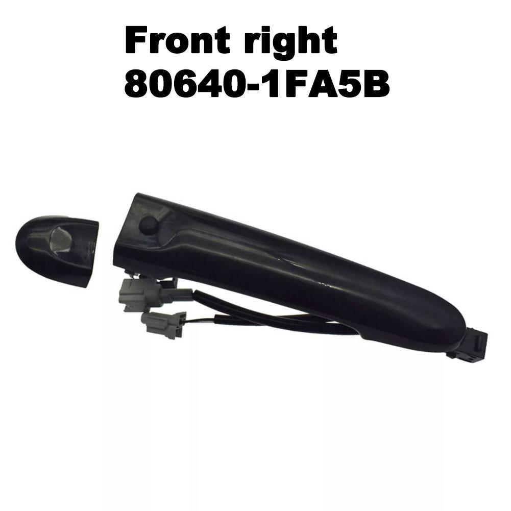 Front Left and Right Exterior Door Handles for Nissan For Juke For F15 2010 2019 Plastic Metal Replacement Parts