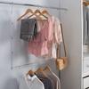 Adjustable 2 Tier Closet Rod Double Hanging Level Maximize Storage Space Organize Clothes Avoid Creases Wrinkle Free