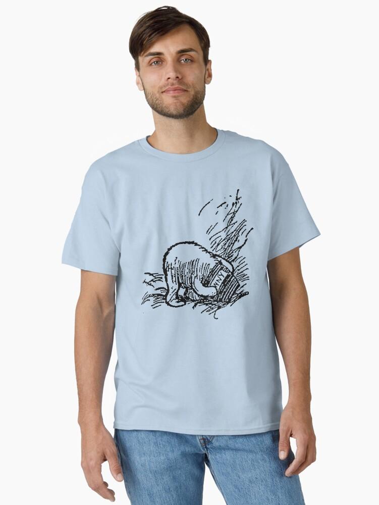 Winnie the Pooh Pooh Stuck in the Honey Pot Classic T-Shirt