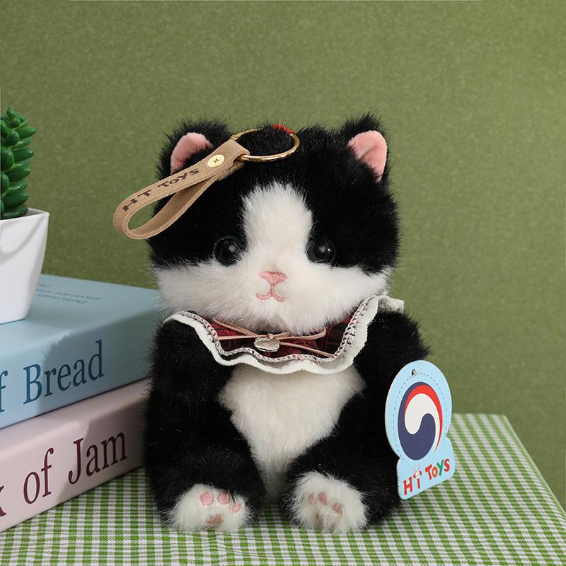 Cartoon Plush Toy Siamese Cat With Polyester Filling For Girls And Boys Gift