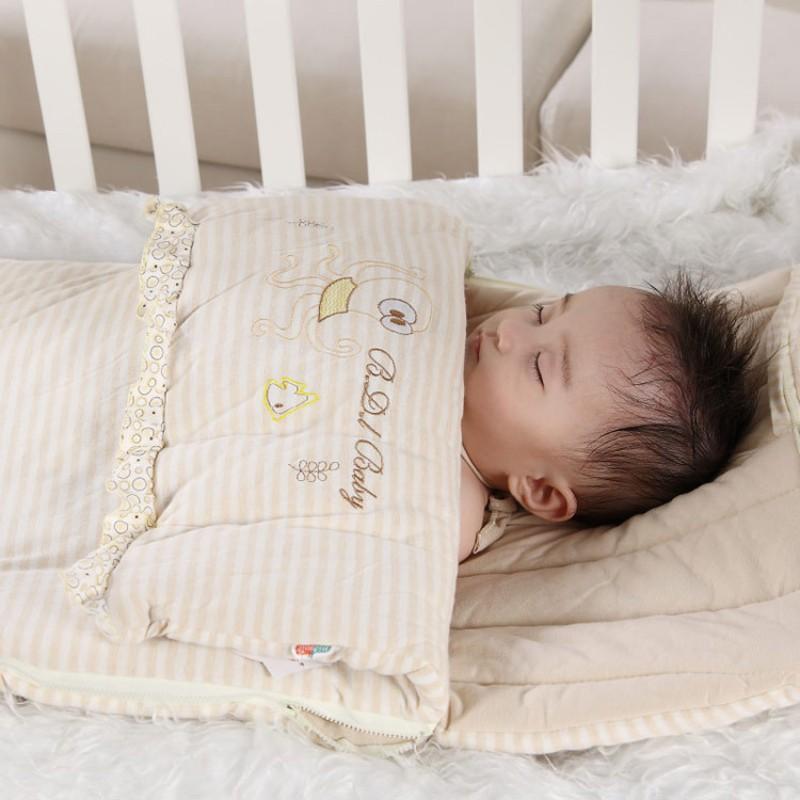 Cotton Sleep Sack Infants 85cm Envelope Style Anti-Kick Sleeping Bag Fall Use