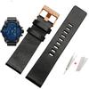 Genuine leather watchband For Diesel DZ4343/4405/7257/4423/1657  watchband 22 24 26 28 30 32 34mm cow leather with rivet straps