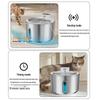 Smart Wireless Pet Water Fountain with Infrared Sensor and Auto Circulation - Stainless Steel Dog Water Dispenser