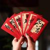 Blessing Chinese Snake Year Red Envelopes Cartoon Red Packet Lucky Money Pockets  Wedding Birthday