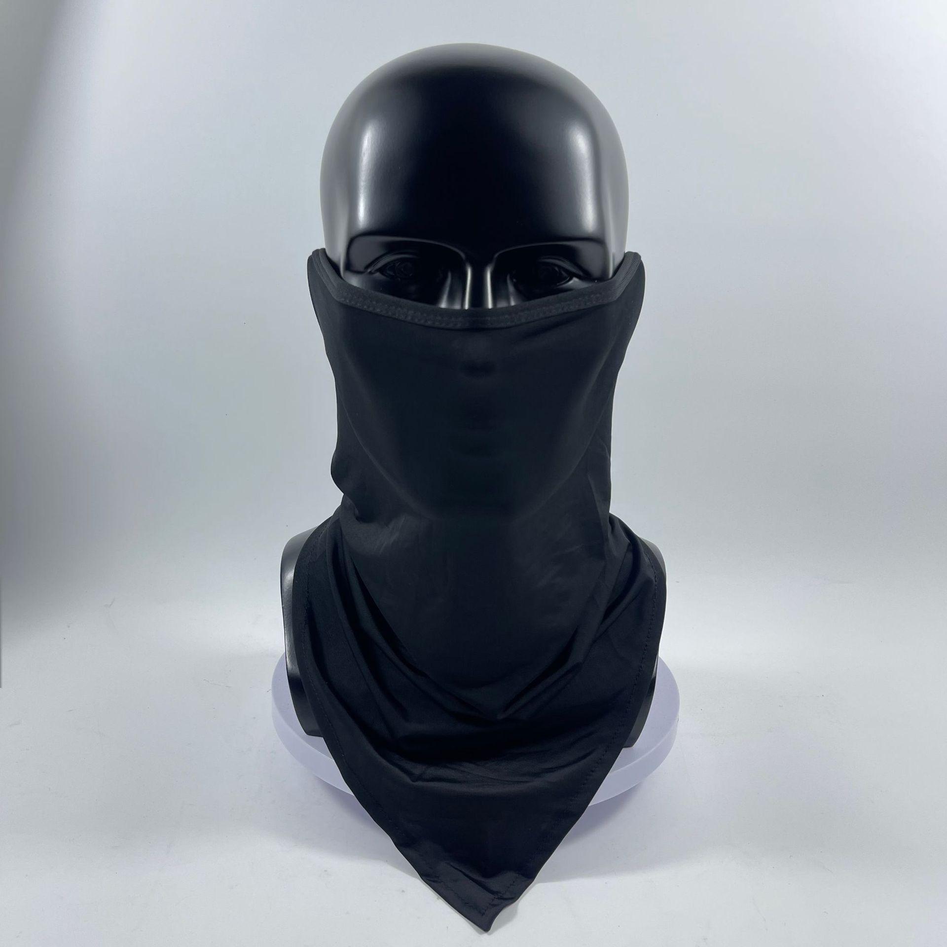 

Unisex Summer Ice Silk Cycling Face Mask with Sun Protection and Neck Scarf One Size