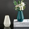 Nordic-Style Shatter-Resistant Vase: Imitation Glaze for Dry/Wet Floral Arrangements
