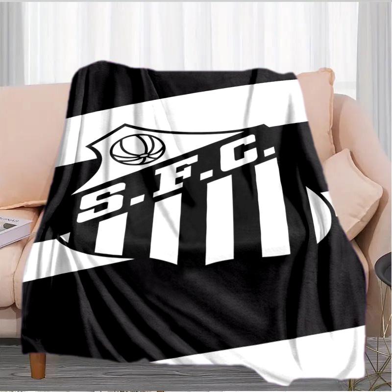 Fc Crest Design Printed Throws Blanket Soft Flannel Blankets for Couch Bed Gifts for Men Women Picnic Blanket Christmas Gifts