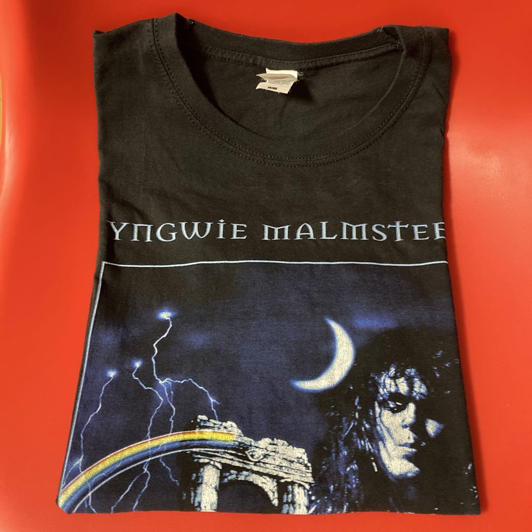 

[USED] 00s YNGWiE MALMSTEEN L size vintage official t