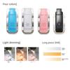 Mini LED Clip on Book Light Rechargeable Eye Protection Reading Light Rotate 3 Color Light Clip Desk Light Read Light