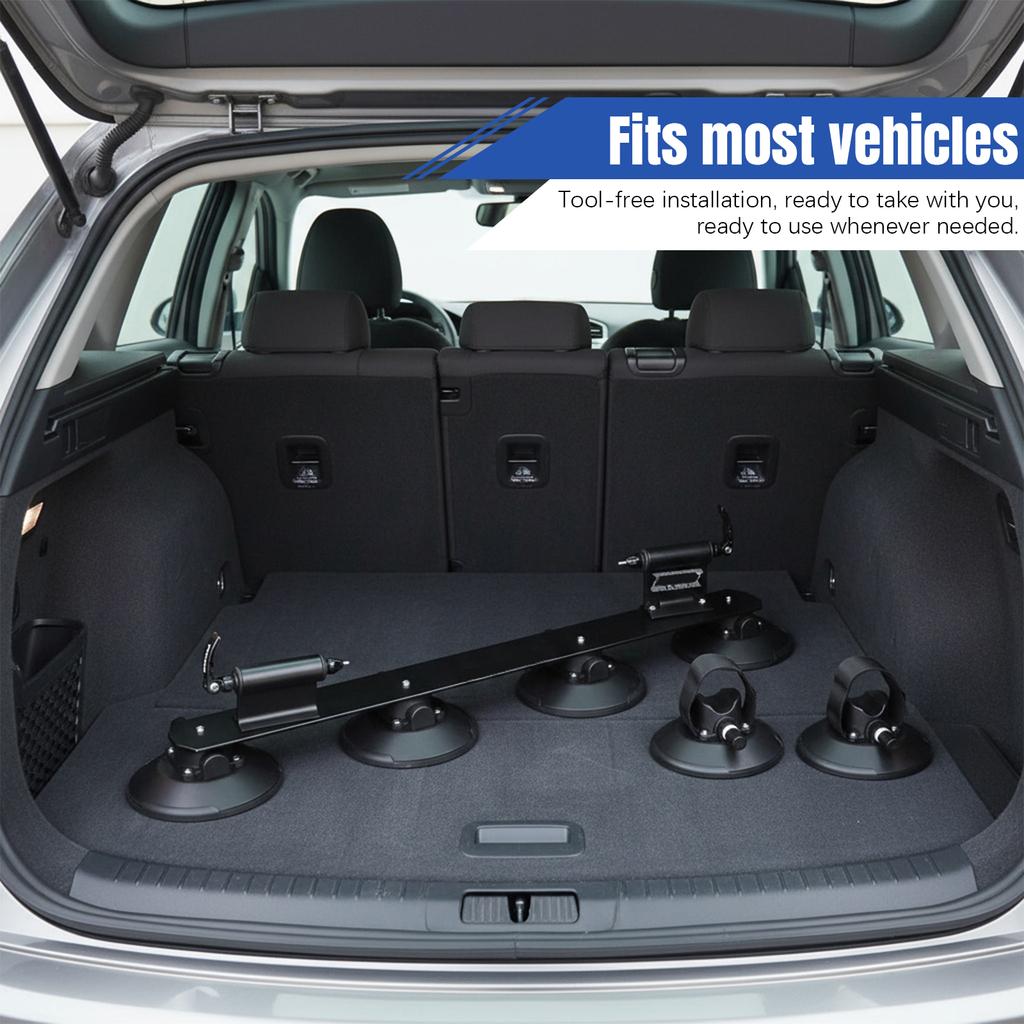 Bike Rack Vacuum Suction Roof-Top Bike Car Racks Quick Install Bicycle Roof Sucker For Car MTB Road Bike Accessories