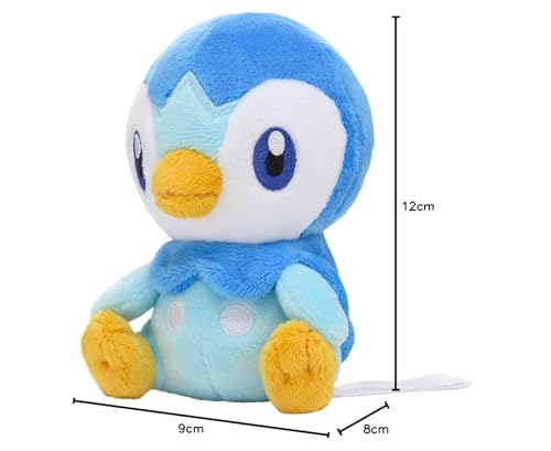 Pokémon Center Original Plush Toy Pokémon fit Piplup 12 x 8 x 9 cm (H x W x D)