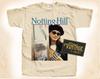 T-shirt Notting Hill V1 Tee Cotone Naturale Vintage Poster Film Beige Tutte le Taglie S M L XL 2X 3X 4X 5X