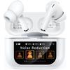 Wireless Earbuds ENC Noise Cancelling Earphones with Smart Touchscreen Case 48H Playtime Bass Stereo Sound Bluetooth 5.4 Headphones for iOS Android