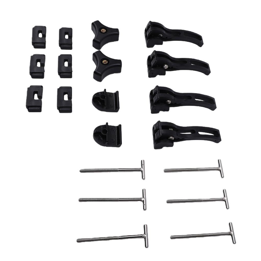 Truck Tonneau Cover Replacement and Accessories Part Kit for Hard Tri Fold Or Quad Fold Truck Bed Cover Include T Bolts