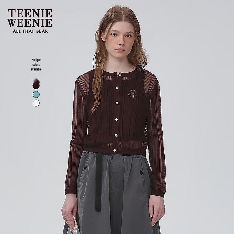 Teenie Weenie Bear Women's Lightweight Knit Cardigan