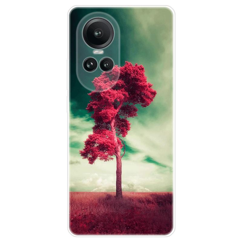 For OPPO Reno10 Reno 10 Pro A98 A 98 5G deksel mykt silikon bakdeksel tegneserie telefonveske Stjernehimmel