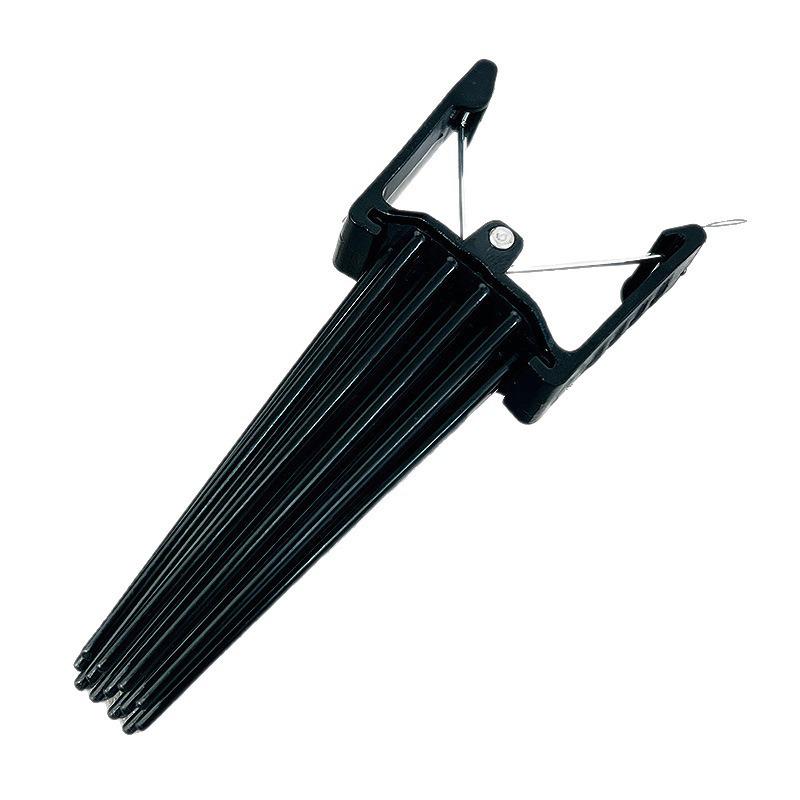 Seamless Root Fluffy Hair Clip with Bangs