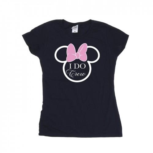 Disney Womens/Ladies I Do Crew Minnie Mouse Cotton T-Shirt