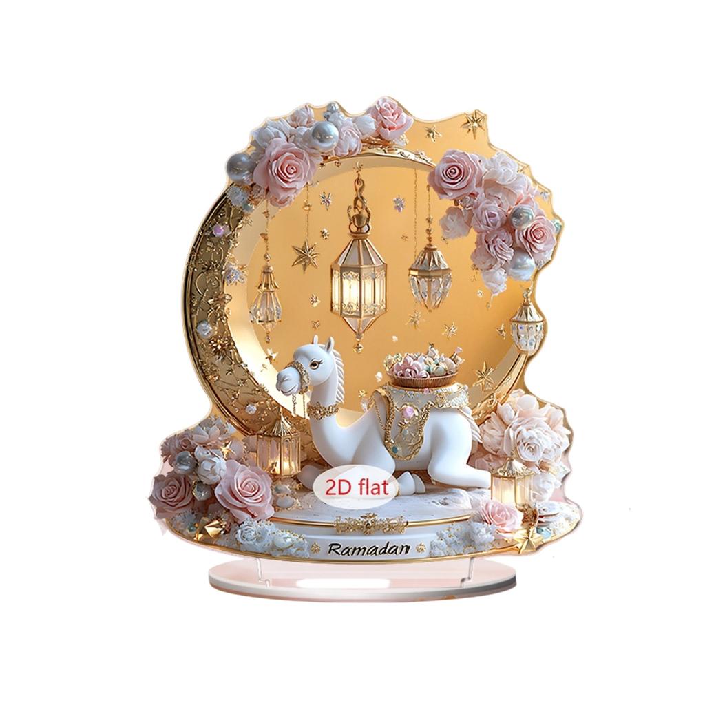 2D Acrylic Home Living Room Desktop Holiday Ornaments