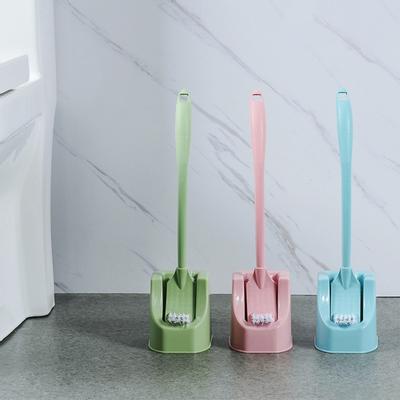Long Handle Double-sided Toilet Brush Bathroom Accessories Decontamination Tool