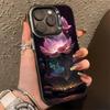 Pink Lotus Red Rose Pattern Phone Case For Samsung Galaxy A14 A15 5G S21 S22 S23 S24 FE Plus Ultra A25 A35 A52 A53 A54 A55 5G