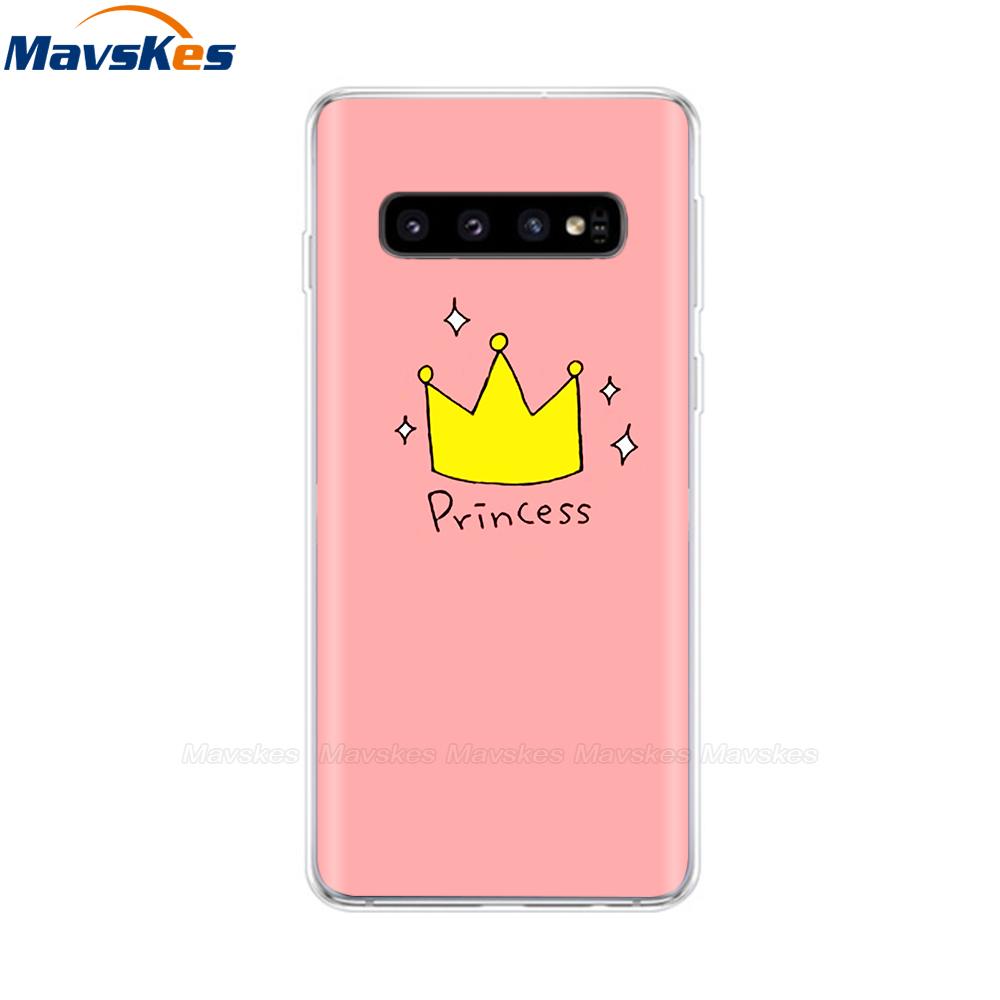 La più recente custodia stampata in TPU per Samsung Galaxy S10 S10 + Coperture del telefono per Samsung S10 Plus S10e Custodie Cover posteriore Paraurti Fundas Coque