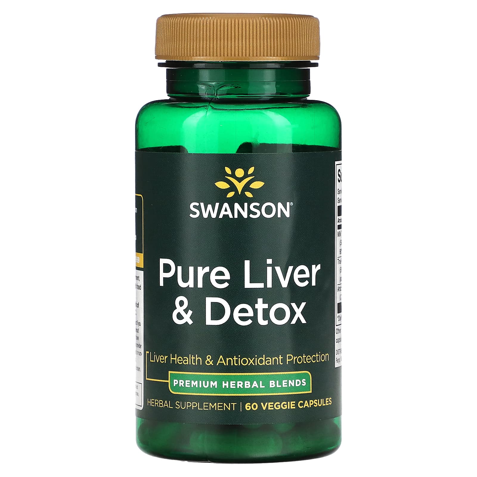 

Pure Liver & Detox, 60 Veggie Capsules