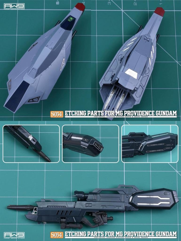 MG 1/100 Providence Gundam Customization Detail Up High-Quality Metal Parts with Water-Transfer Decals