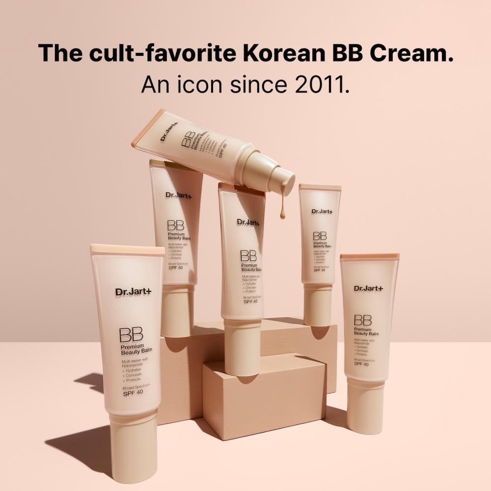 DR. Jart Premium BB Getönte Feuchtigkeitscreme Niacinamid LSF 40 1,35 oz Hell Mittel