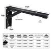 Heavy Duty Stainless Steel Folding Triangle Wall Support Bracket