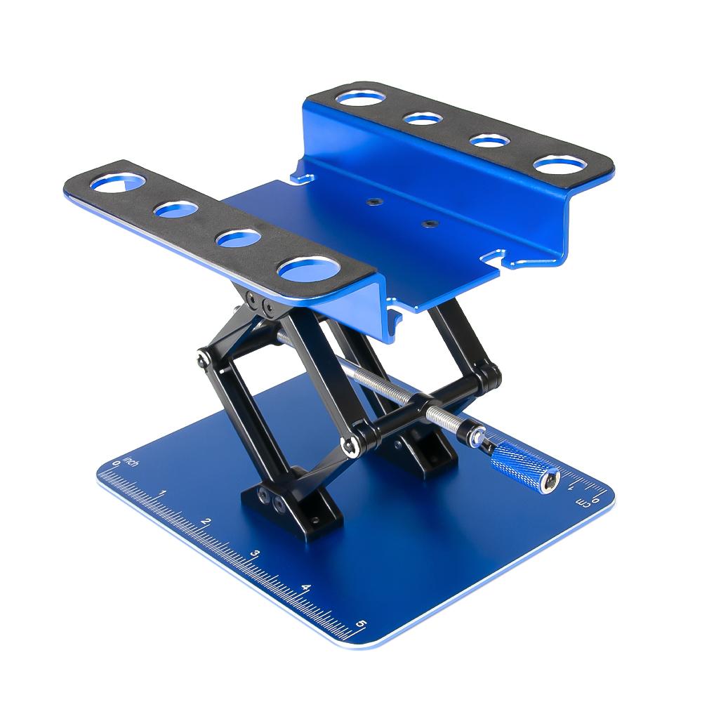 RC Car Repair Station Work Stand Adjustable Height Assembly Platform for Traxxas TRX4 Axial Arrma Redcat 1/10 1/12 1/16 RC Car