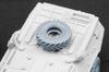 Armored Personnel Carrier Wheel Set Trumpeter Plastic Model Parts SCXWM72013 Scale-X 1/72 BTR-80 KI-113 (9 Pieces) (For Ace) (Military Vehicle)