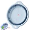Portable Foldable Laundry Basin Plastic Travel Folding Wash Basin Safe Durable Foldable Wash Basin Bathroom Household Supplies