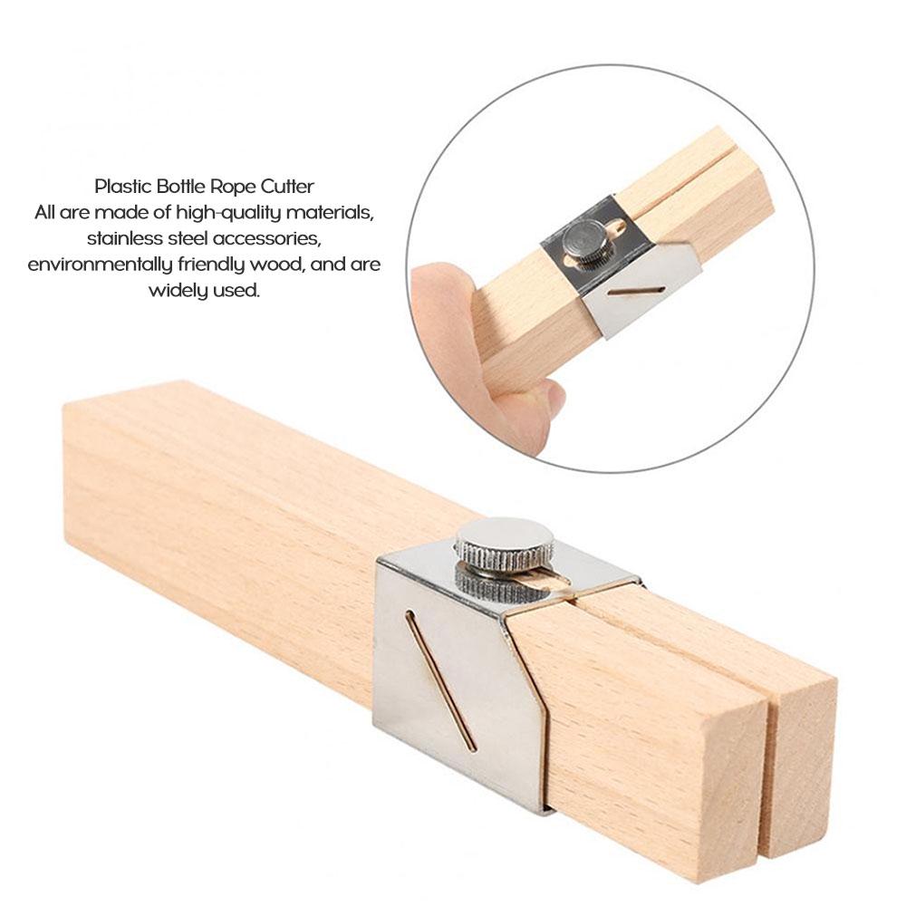 Řezačka plastových lahví Lanové nástroje Přenosná DIY řezací sada Venkovní ekologický řezný nástroj pro