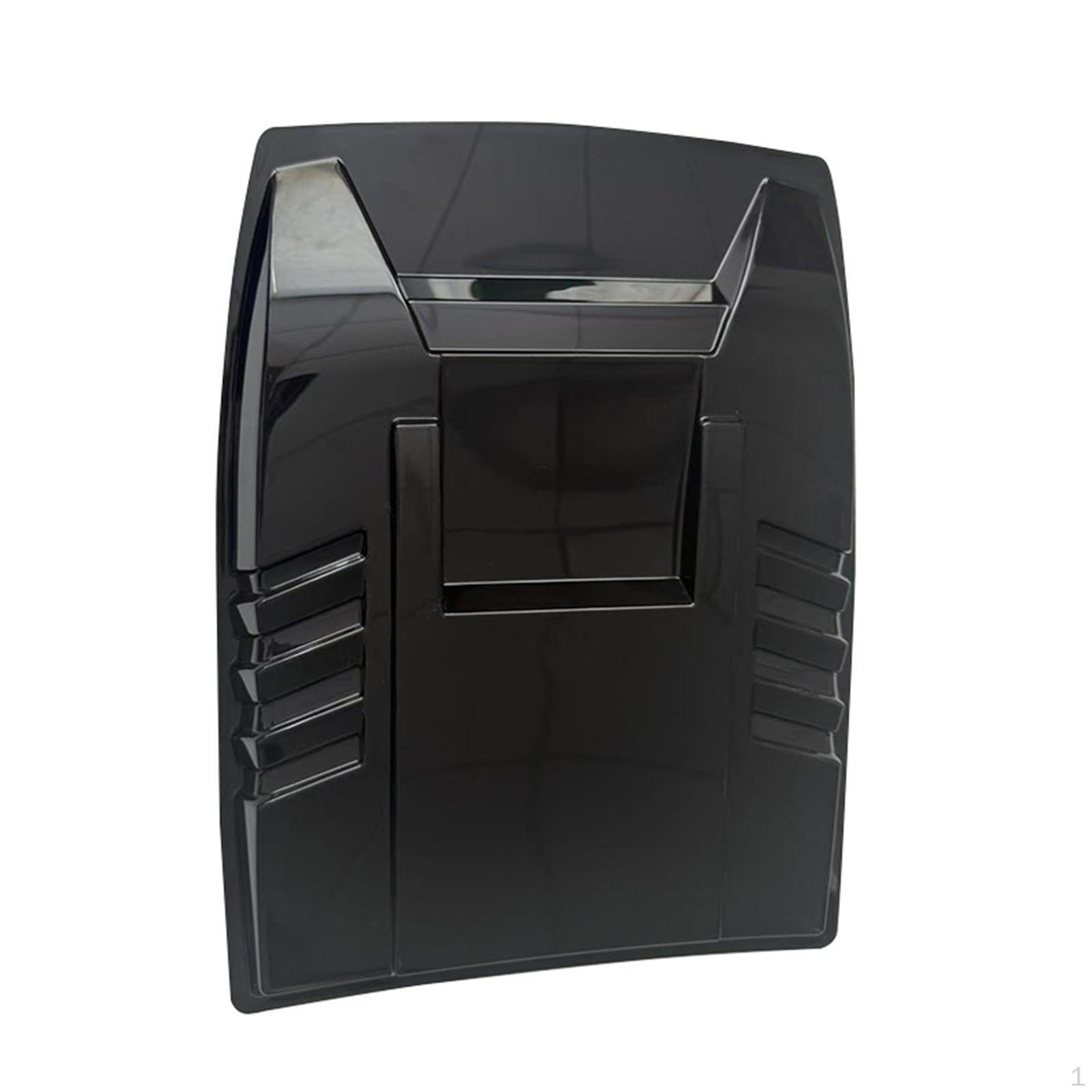 

Накладка на воздухозаборник, Накладка на вентиляционное отверстие капота, Легко устанавливаемая декоративная крышка для гаража для автомобилей Bright Black