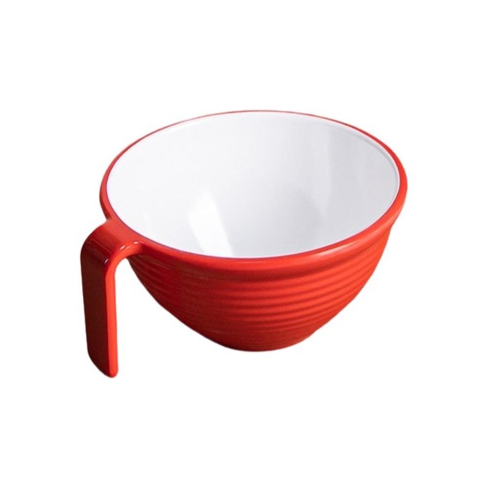 

Anti-Fall Melamine Noodle Bowl Thickened Salad Bowl Creative Spicy Hot Pot Bowl Restaurant Style F