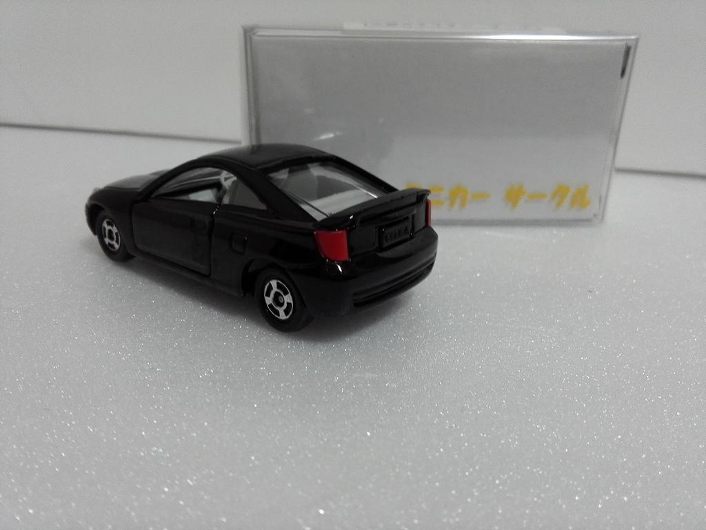 Gift Disposal Out of Print Tomica Anniversary 24 Toyota Celica BK Seat White Crazy Mini Car Circle Case and White Box Included