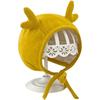 Baby Knit Hat Fall Infants 0-12 Months Warm Ear Protection Cap With Animal Ears Design Unisex Toddler Beanie