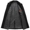 Neue Winter Herren Kaschmir Business Casual Mäntel Trenchcoats Mann Fleece Warme Wollmischungen Hochwertige Mann Lange Jacken 3XL